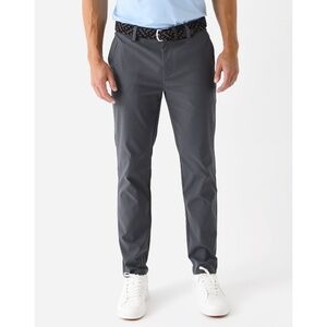 Vuori Men's Cascade Tech Chino Charcoal Pants Size 33